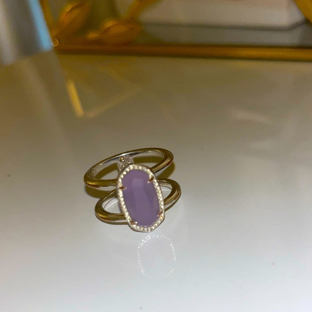Periwinkle blue Kendra Scott Ring